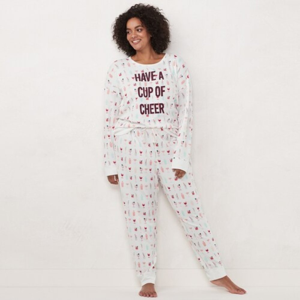 BRAND NEW Lauren Conrad 2 Piece Pajamas Set